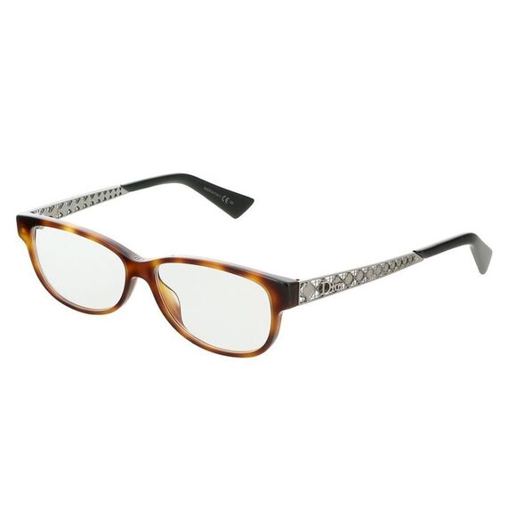 DIORAMAO5 86 Dark Havana Rectangle Optical Frames - Picture 1 of 6